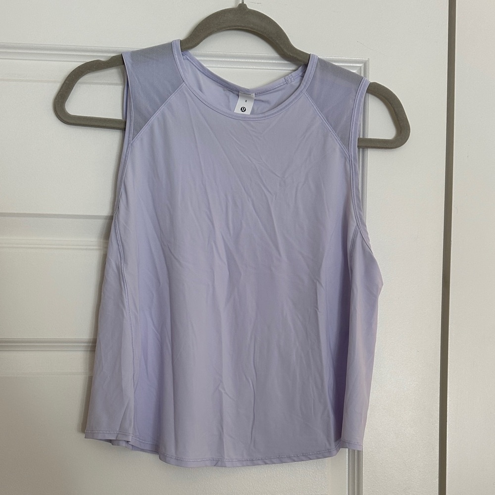 lululemon athletica Lavender Sleeveless Workout Tank